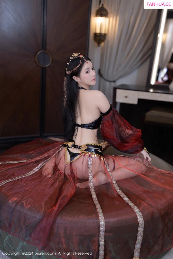 鱼子酱fish  [XiuRen]高清写真图 2024.06.28 No.8778 鱼子酱Fish 舞娘装扮第37张图片